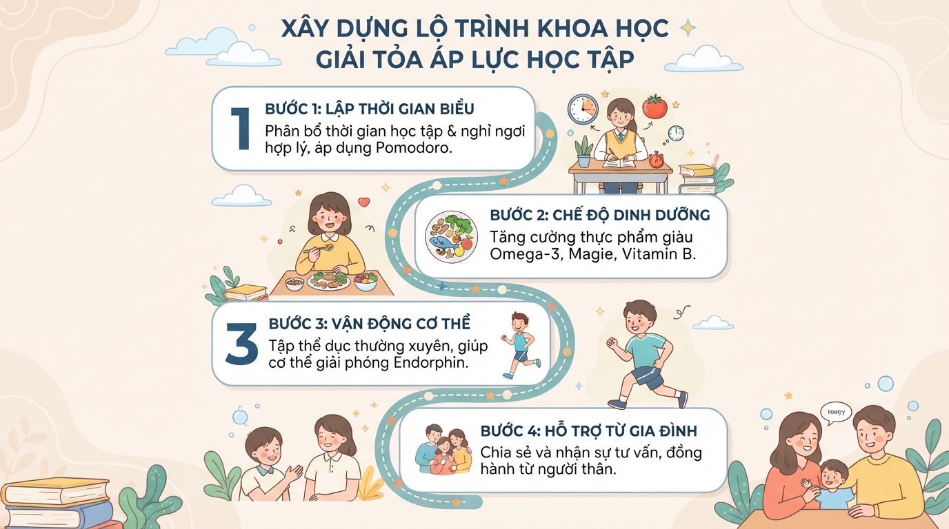 Áp lực học tập: Dấu hiệu nhận biết, hậu quả và cách giảm áp lực hiệu quả