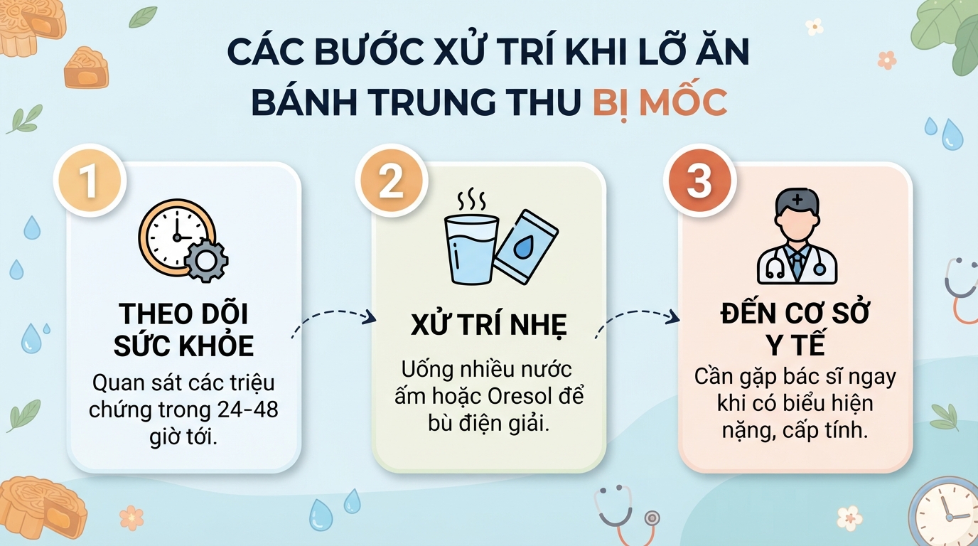 Bánh trung thu mốc ăn được không? Nguyên nhân và xử lý đúng cách