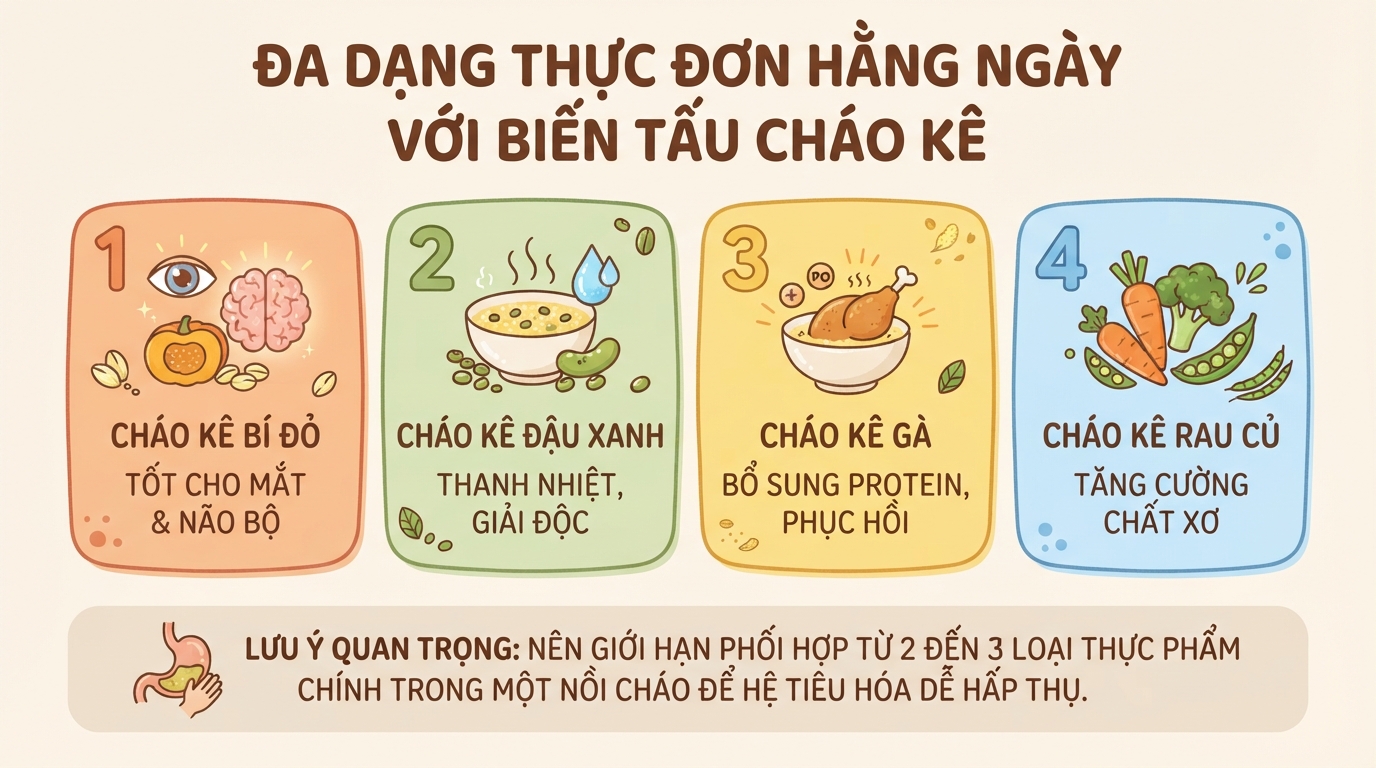 Cháo kê: 5 tác dụng sức khỏe và cách nấu hạt kê thơm ngon, sánh mịn tại nhà