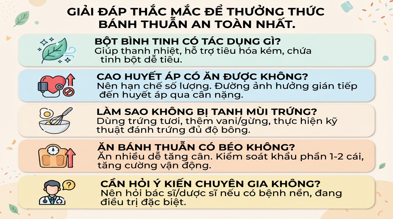 Cách làm bánh thuẫn miền Trung thơm ngon và lưu ý sức khoẻ