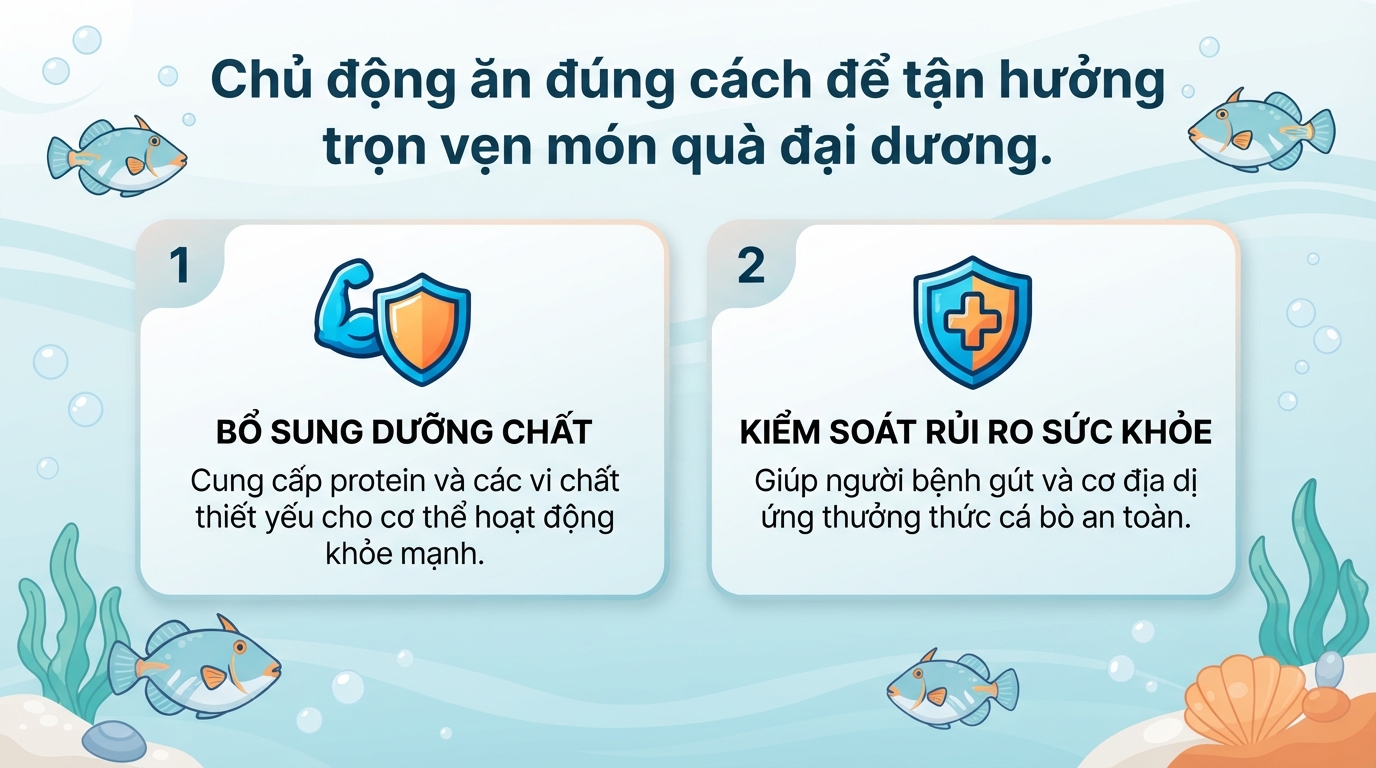 Cá bò da có tác dụng gì? 5 lợi ích sức khỏe và những lưu ý bạn cần biết