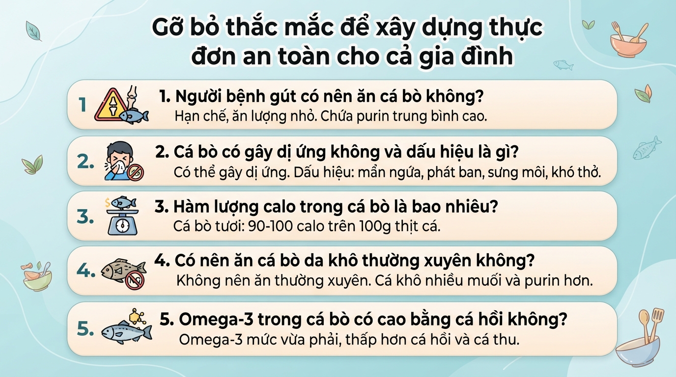 Cá bò da có tác dụng gì? 5 lợi ích sức khỏe và những lưu ý bạn cần biết