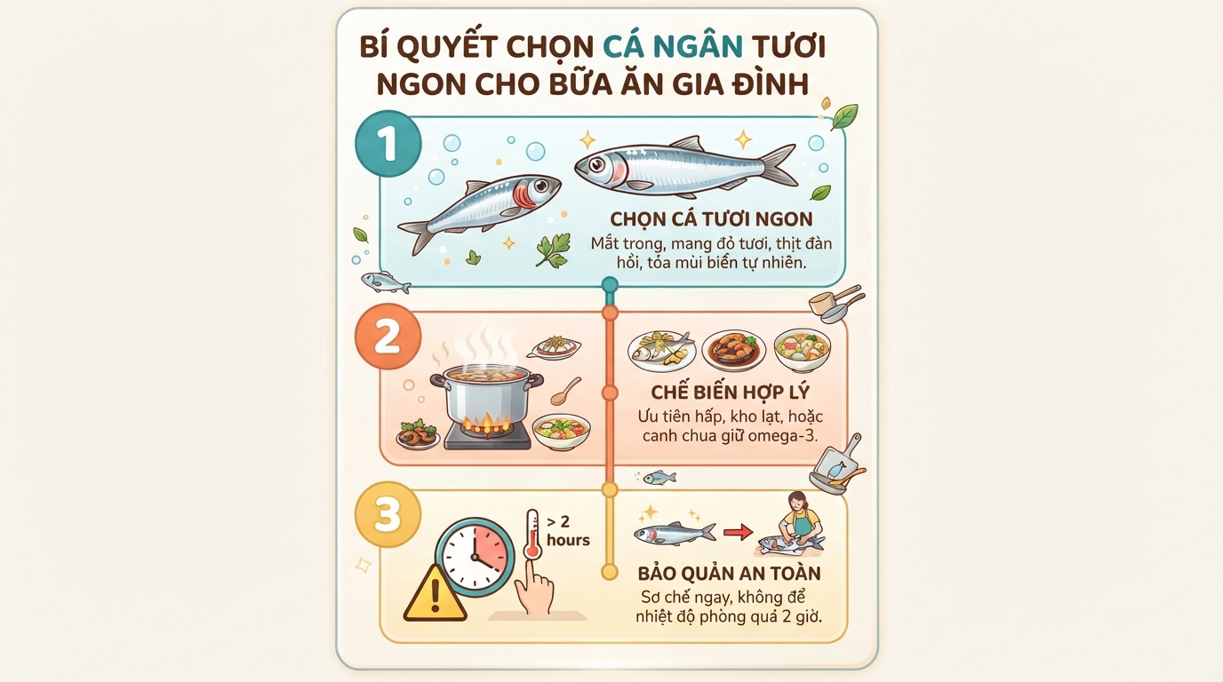 Cá ngân là gì? Giá trị dinh dưỡng và lưu ý bạn cần biết