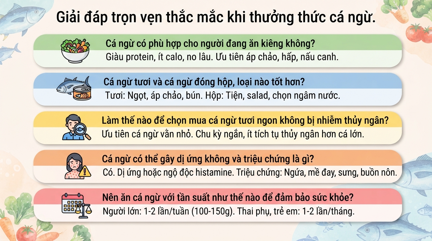 Cá ngừ nấu món gì ngon? 5 cách chế biến đơn giản, giữ trọn dinh dưỡng