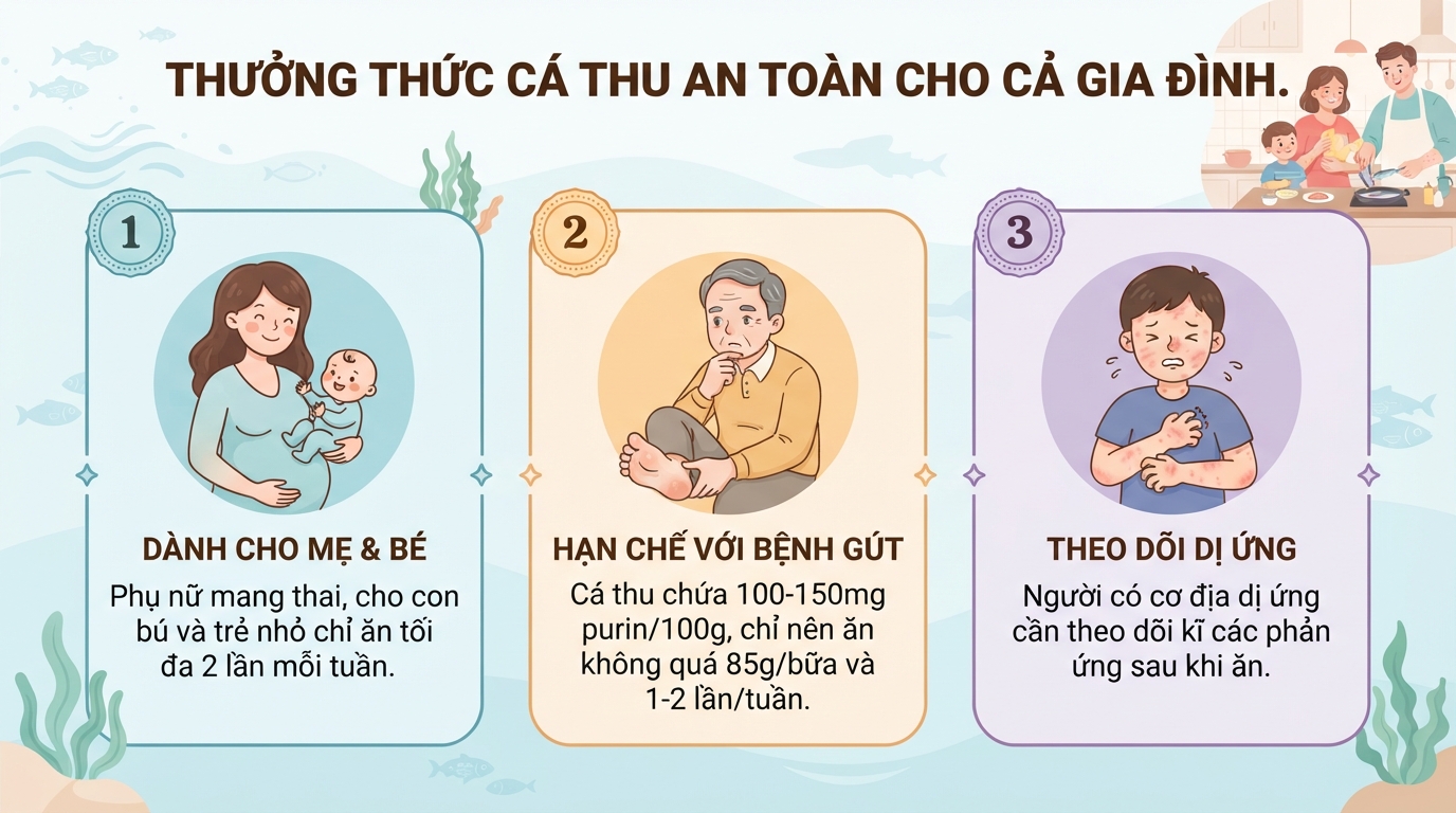 Cá thu làm gì ngon? Gợi ý 7 món giàu dinh dưỡng cho bữa cơm gia đình