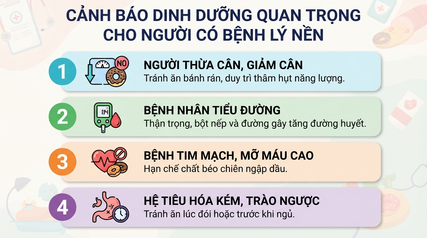 Bánh rán nhân đậu xanh bao nhiêu calo? 4 mẹo ăn không béo