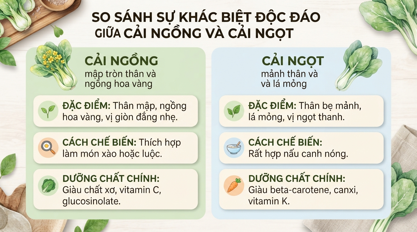 Tác dụng của cải ngồng đối với sức khỏe và cách chế biến