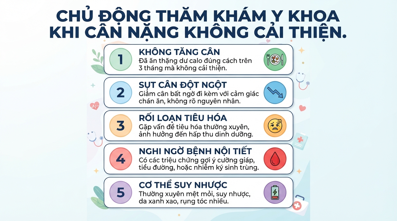 Cách tăng cân nhanh, lành mạnh và bền vững cho người gầy