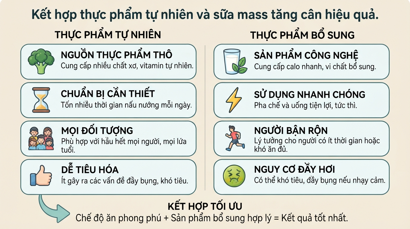 Cách tăng cân nhanh, lành mạnh và bền vững cho người gầy