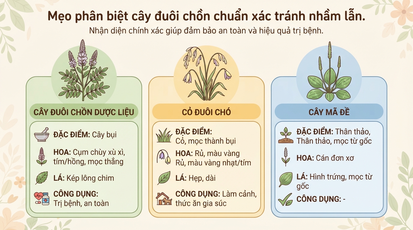 Cây đuôi chồn: Tác dụng hỗ trợ sức khỏe, cách dùng và các lưu ý khi sử dụng