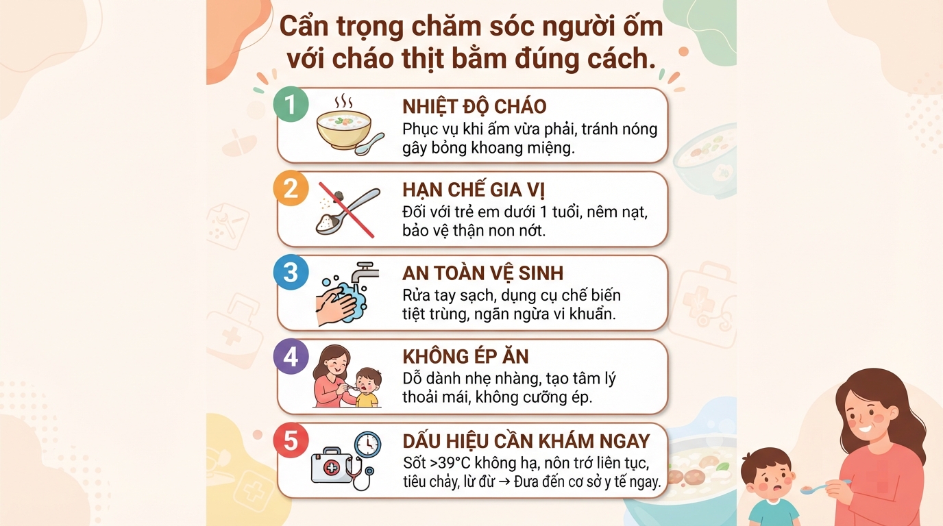 Cách nấu cháo thịt bằm ngon mềm, không vón cục và giàu dinh dưỡng