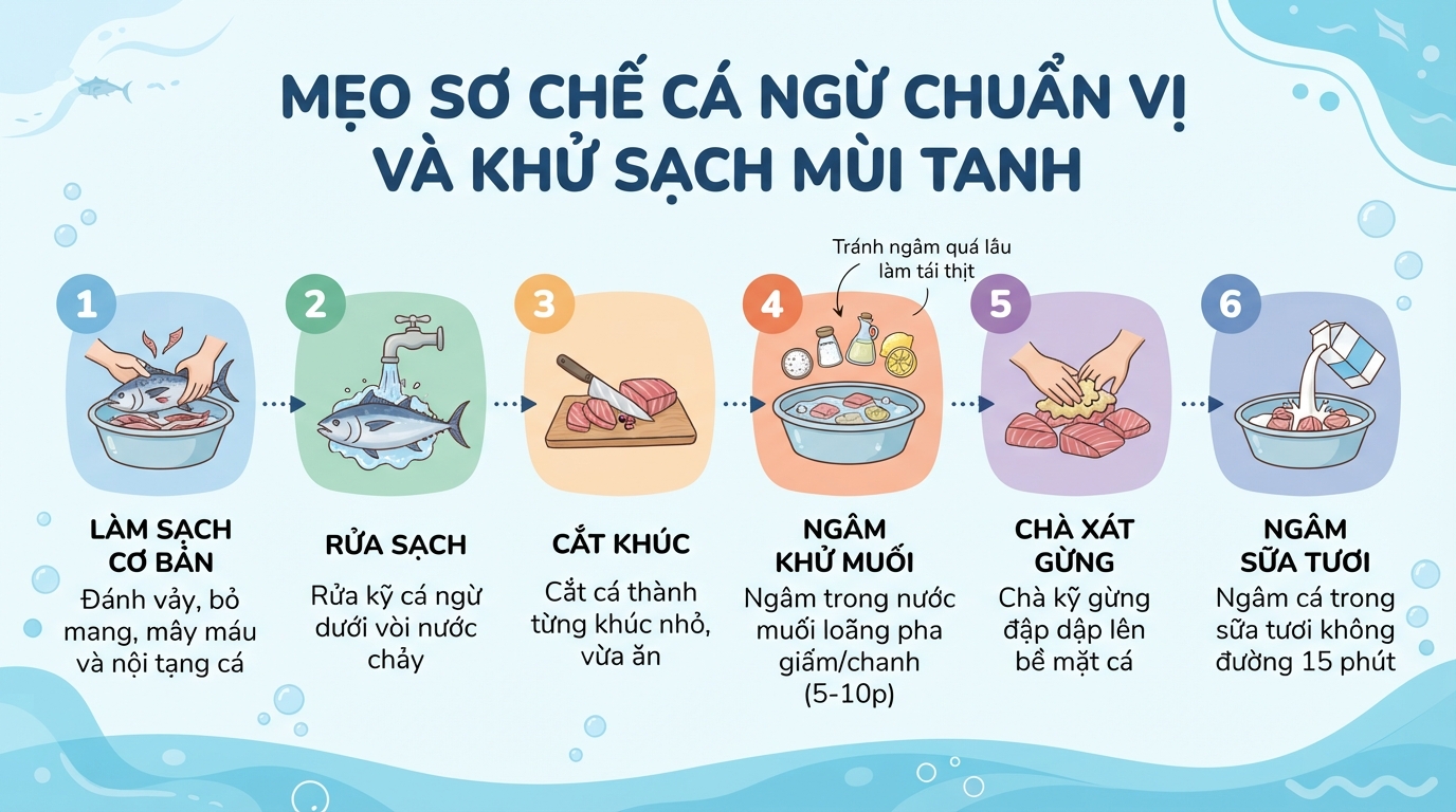 Cá ngừ nấu món gì ngon? 5 cách chế biến đơn giản, giữ trọn dinh dưỡng
