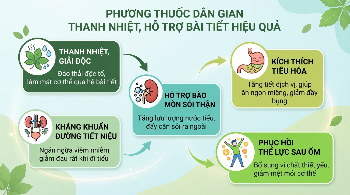 Rau bò khai: 5 tác dụng sức khỏe, cách chế biến và lưu ý khi dùng
