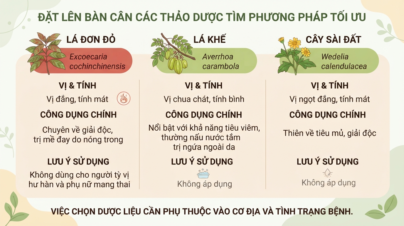 Lá đơn đỏ: Công dụng, cách dùng và lưu ý an toàn