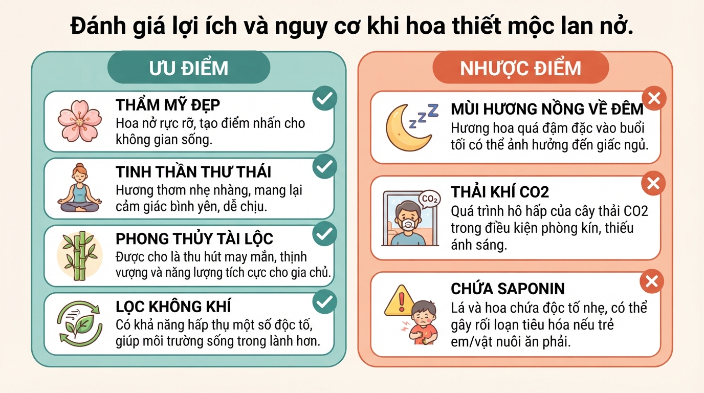 Hoa thiết mộc lan nở báo hiệu điều gì? Ý nghĩa và lưu ý cho sức khỏe