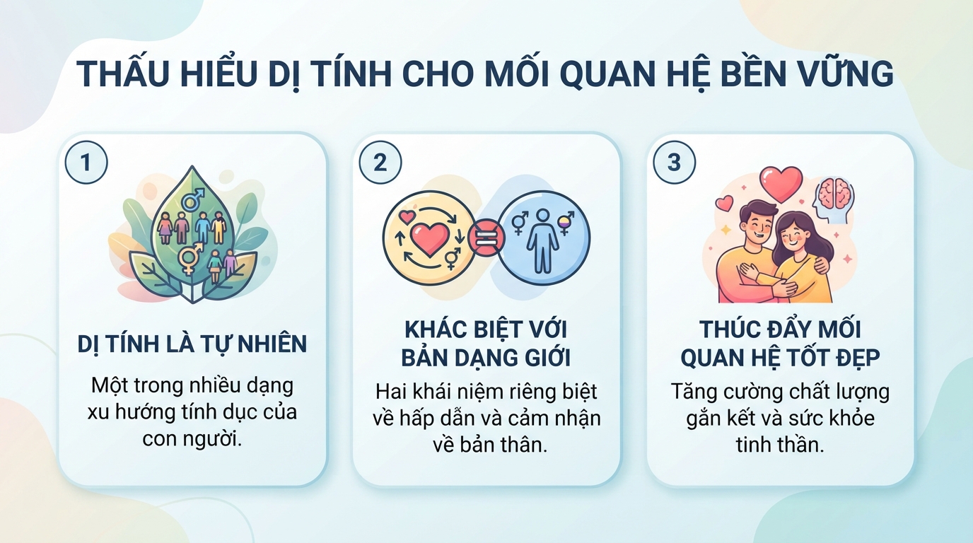Dị tính là gì? Đặc điểm và phân biệt xu hướng tính dục