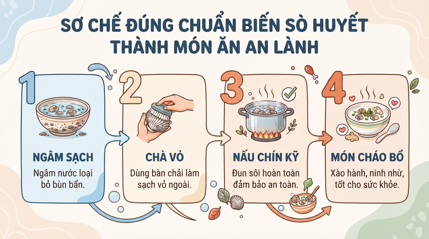 Sò huyết có tốt không? Dinh dưỡng, lợi ích và rủi ro cần biết