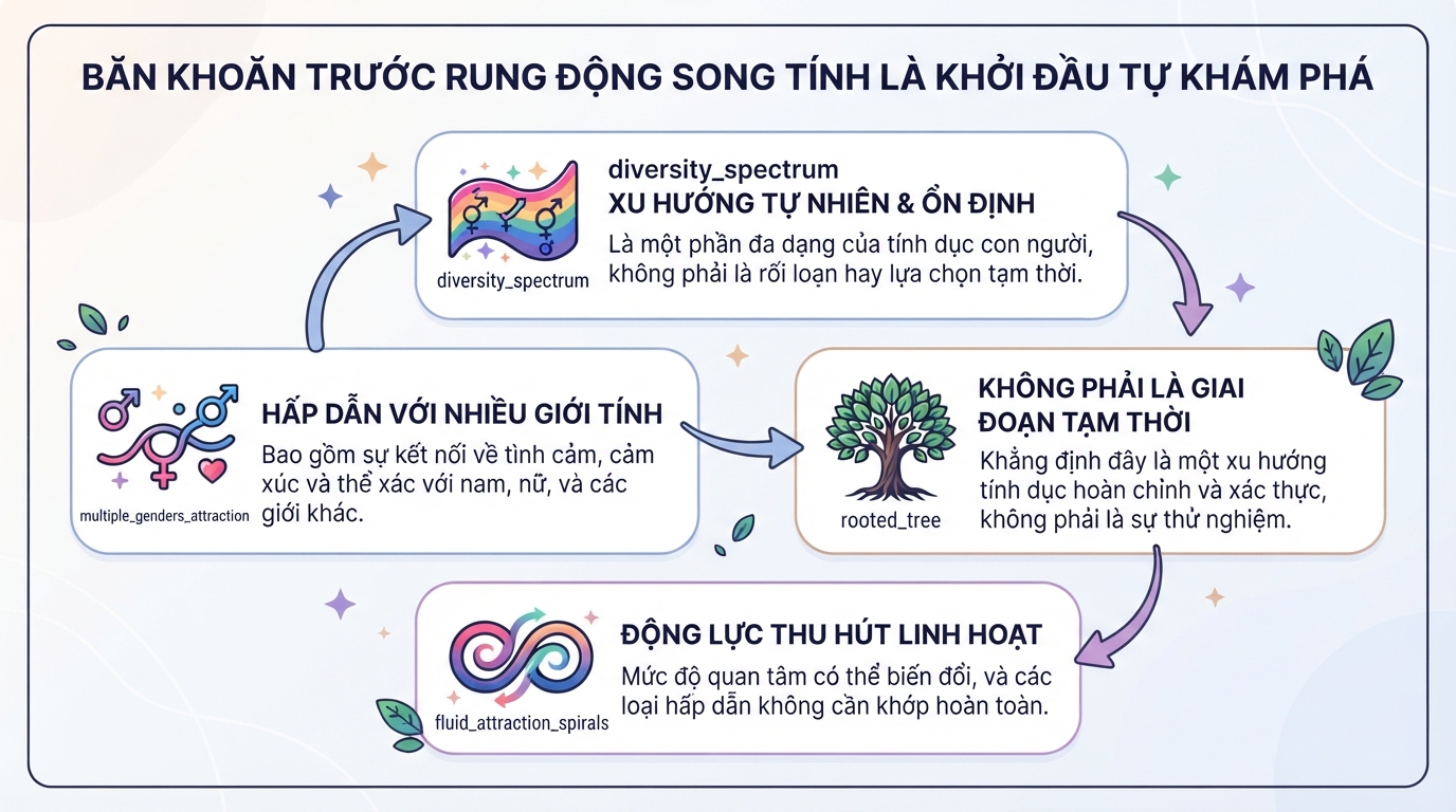 Song tính là gì? Hiểu đúng về xu hướng tính dục song tính