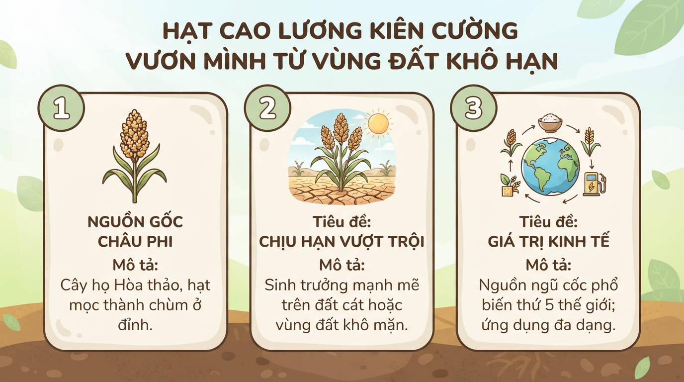 Cây cao lương có tác dụng gì? Giá trị dinh dưỡng và cách dùng