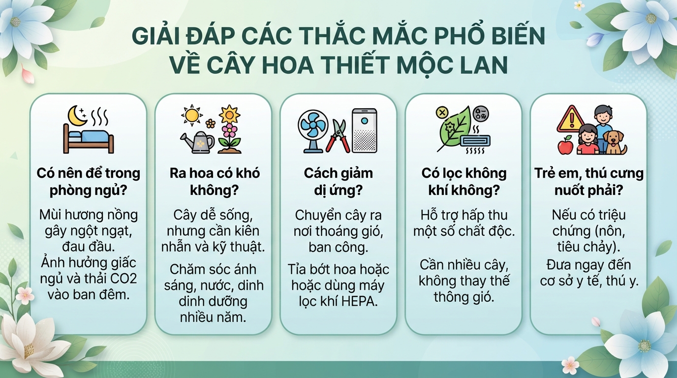 Hoa thiết mộc lan nở báo hiệu điều gì? Ý nghĩa và lưu ý cho sức khỏe