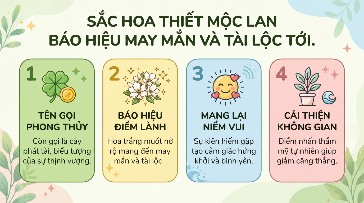 Hoa thiết mộc lan nở báo hiệu điều gì? Ý nghĩa và lưu ý cho sức khỏe