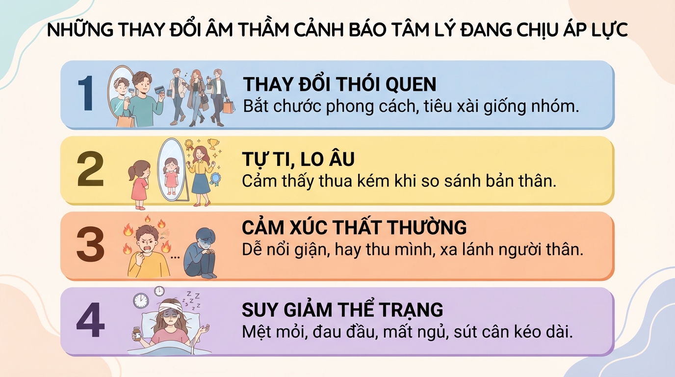 Peer pressure là gì? Dấu hiệu, tác hại và cách vượt qua