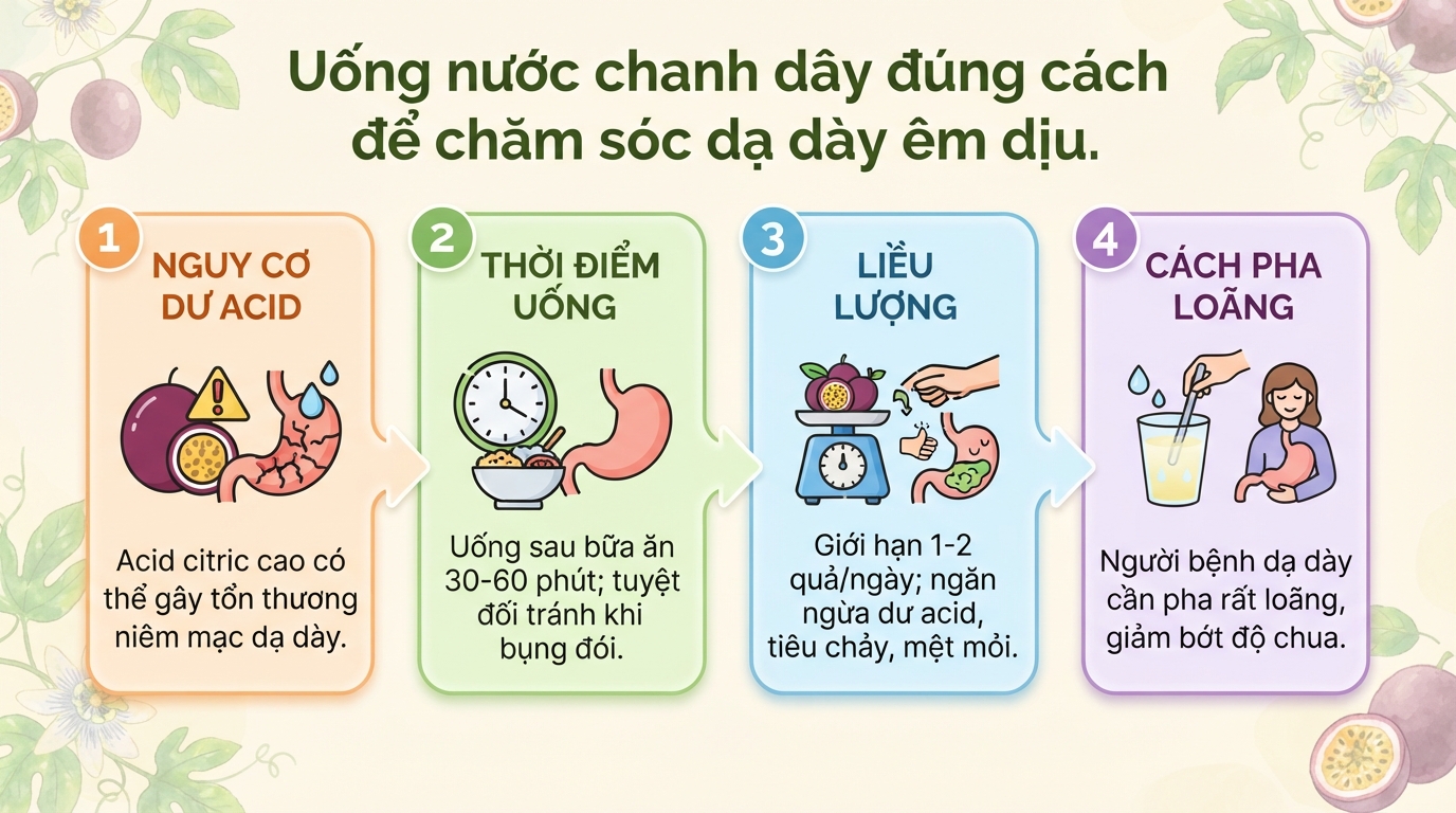 Nước chanh dây: Lợi ích sức khỏe và 3 cách pha ngon chuẩn vị tại nhà