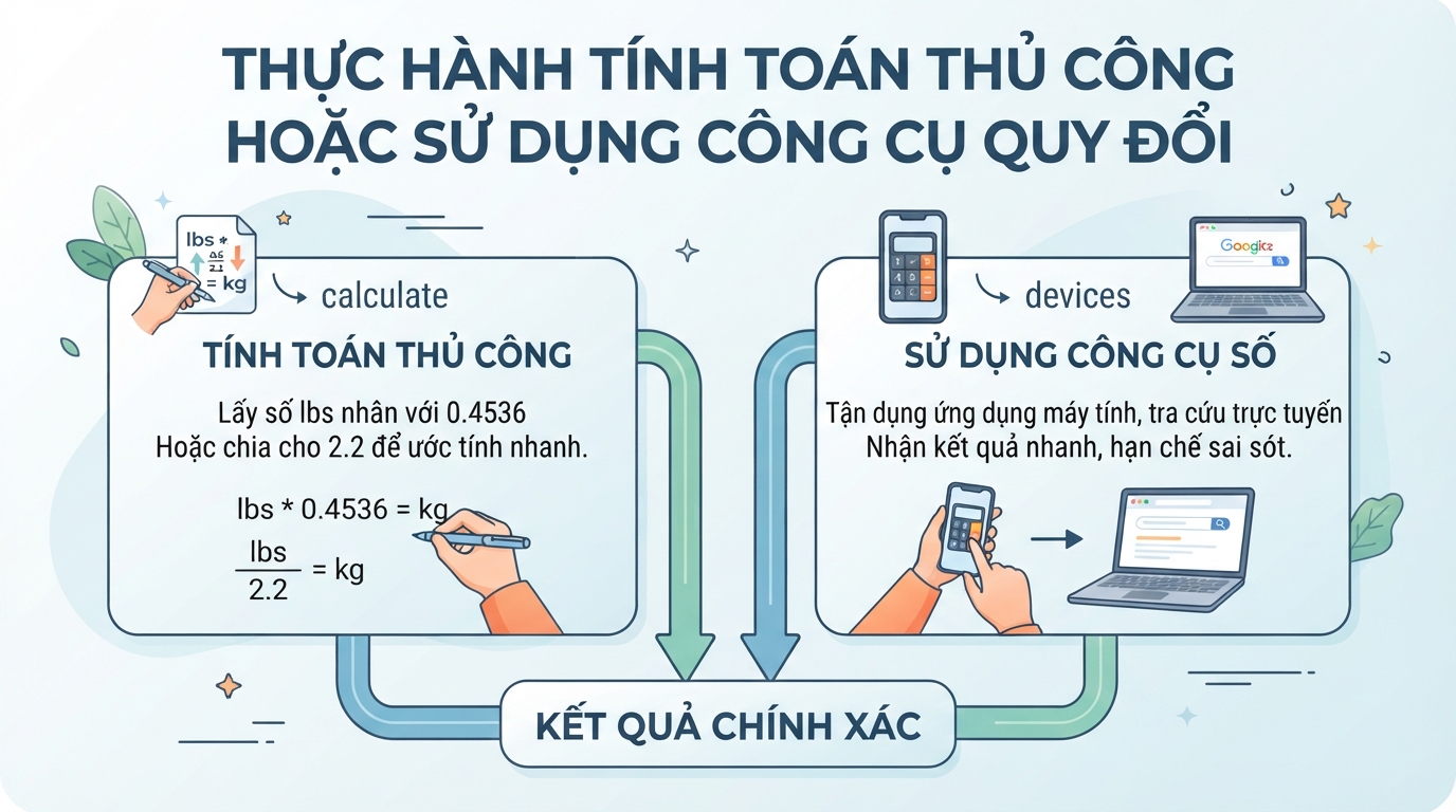 Lbs là đơn vị gì? Cách chuyển đổi sang kg dễ hiểu