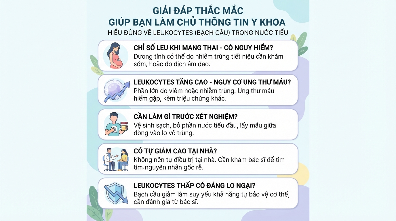 Leukocytes là gì? Ý nghĩa chỉ số bạch cầu trong xét nghiệm máu