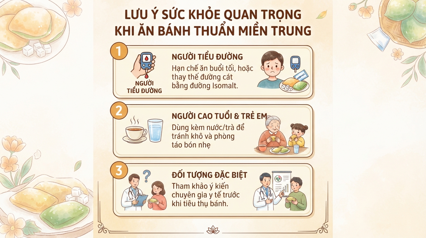 Cách làm bánh thuẫn miền Trung thơm ngon và lưu ý sức khoẻ