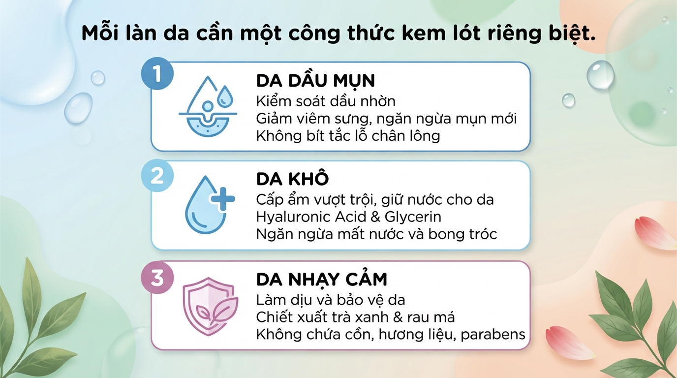 Primer là gì? Công dụng và cách dùng kem lót đúng cách để bảo vệ da