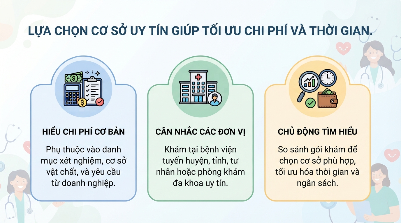 Khám sức khỏe đi làm: những điều cần biết và quy trình chi tiết