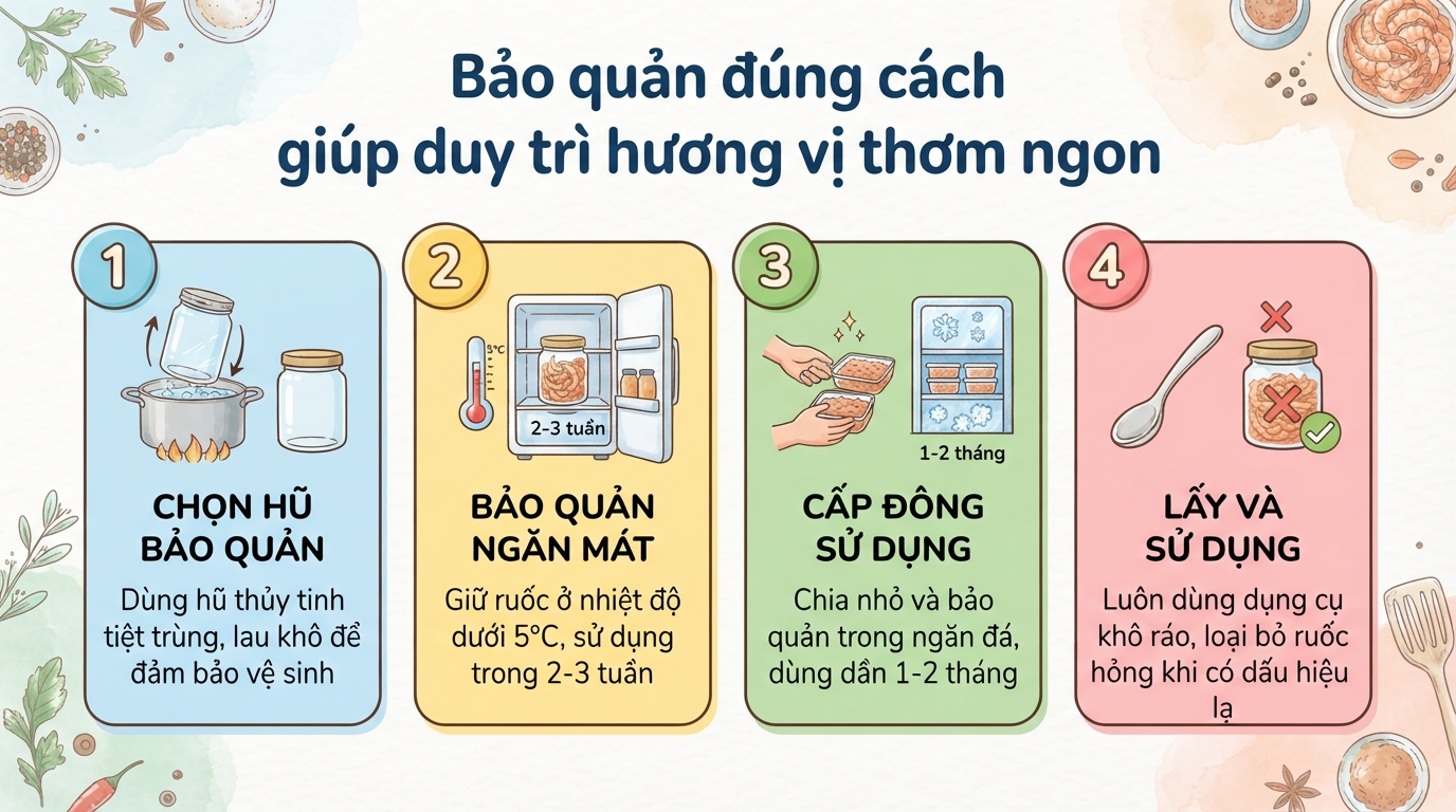 Cách làm ruốc tôm thơm ngon, bông mịn và giữ trọn dinh dưỡng