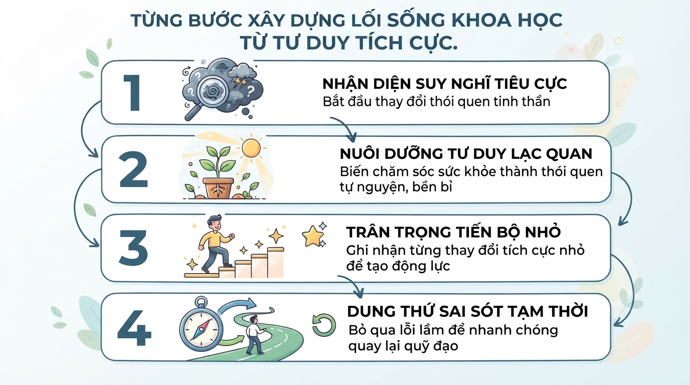 Mindset là gì? Cách xây dựng tư duy chăm sóc sức khỏe chủ động