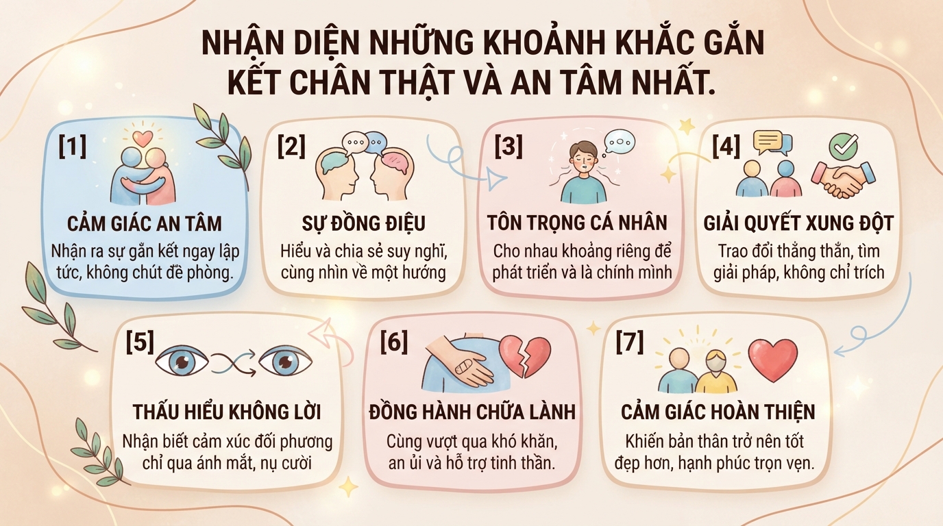 Tri kỷ (soulmate) là gì? 7 dấu hiệu nhận biết và ý nghĩa với sức khỏe tinh thần