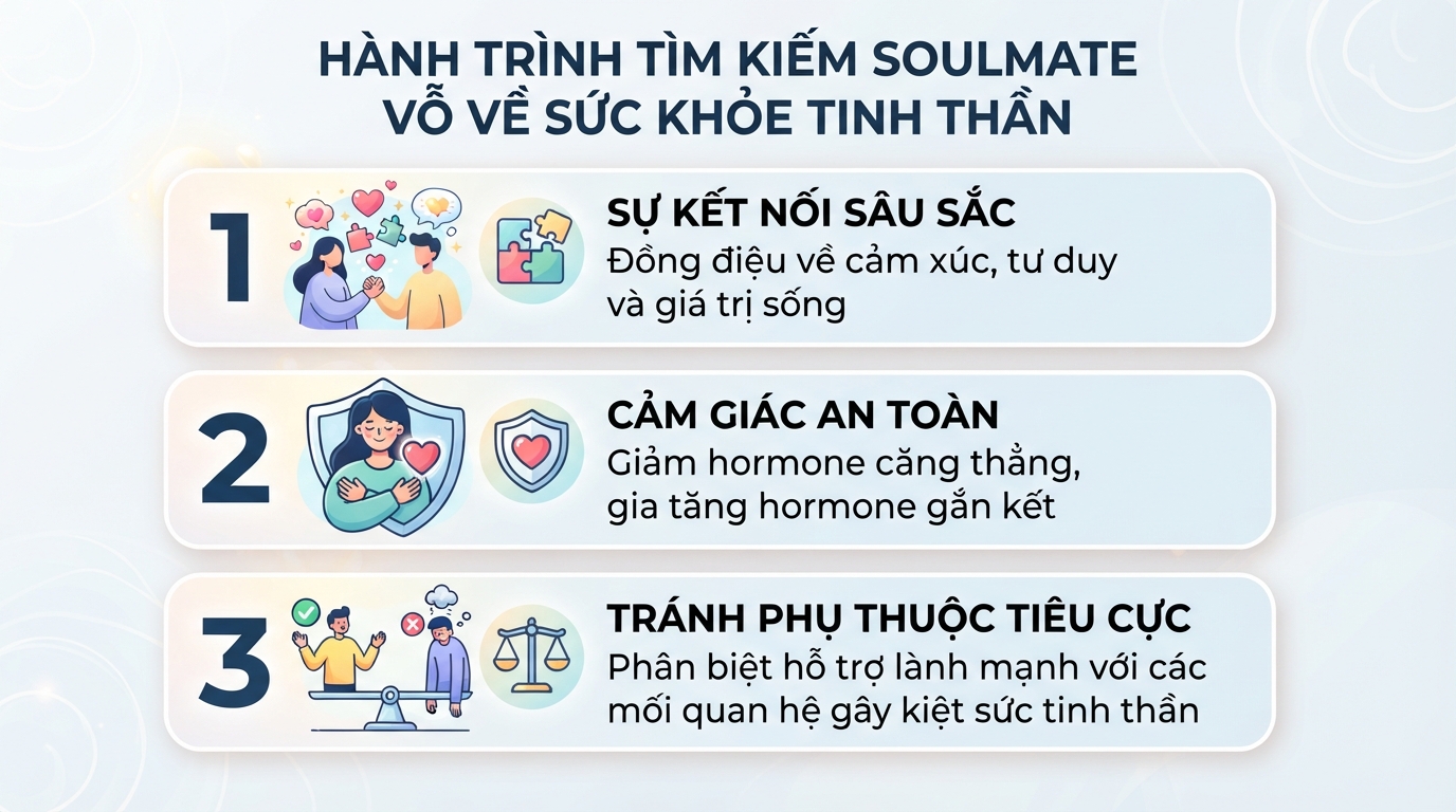 Tri kỷ (soulmate) là gì? 7 dấu hiệu nhận biết và ý nghĩa với sức khỏe tinh thần