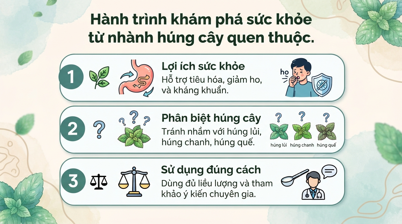 Húng cây có tác dụng gì? Cách phân biệt các loại rau húng thơm