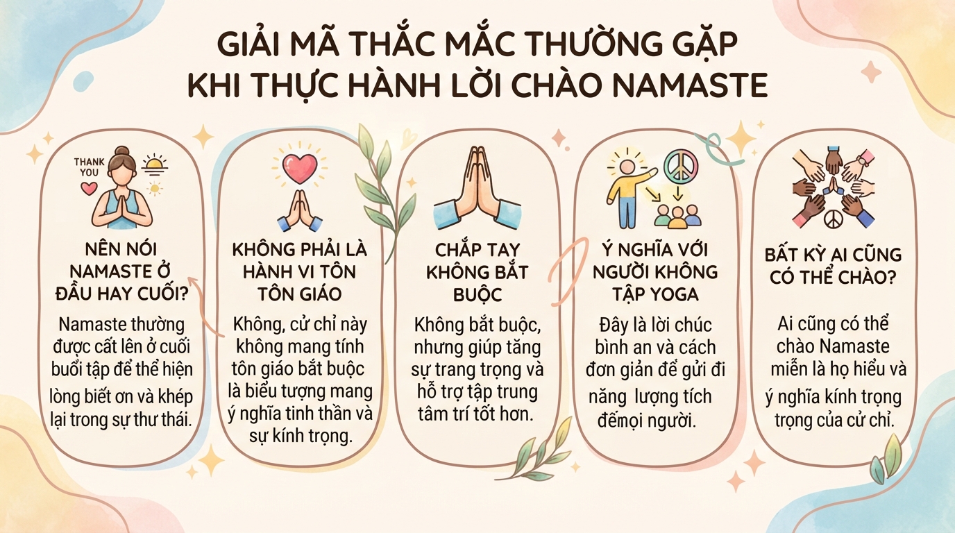 Namaste là gì? Nguồn gốc, ý nghĩa và cách chào đúng trong yoga