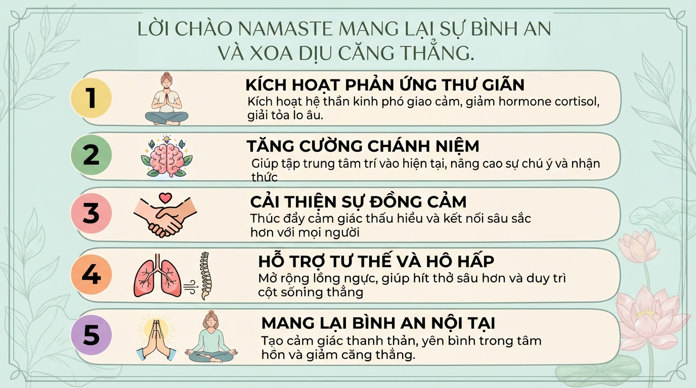 Namaste là gì? Nguồn gốc, ý nghĩa và cách chào đúng trong yoga