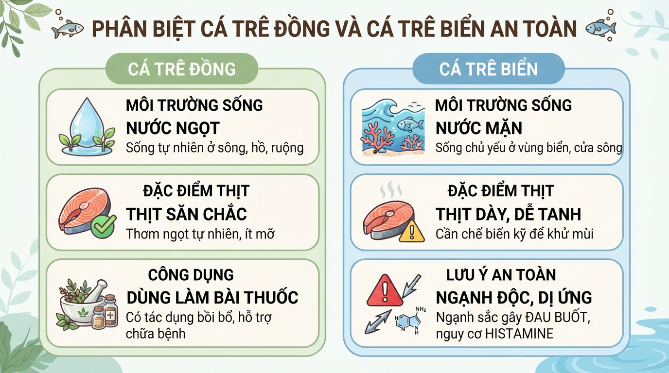 Cá trê có tác dụng gì? Giá trị dinh dưỡng và và lưu ý khi ăn