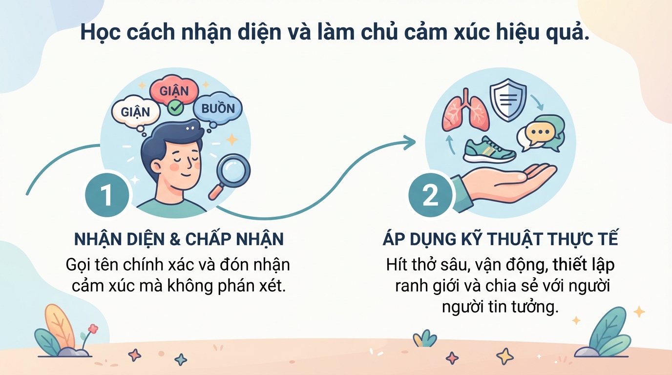 Cảm xúc là gì? Cơ chế sinh học và 5 cách quản lý cảm xúc hiệu quả