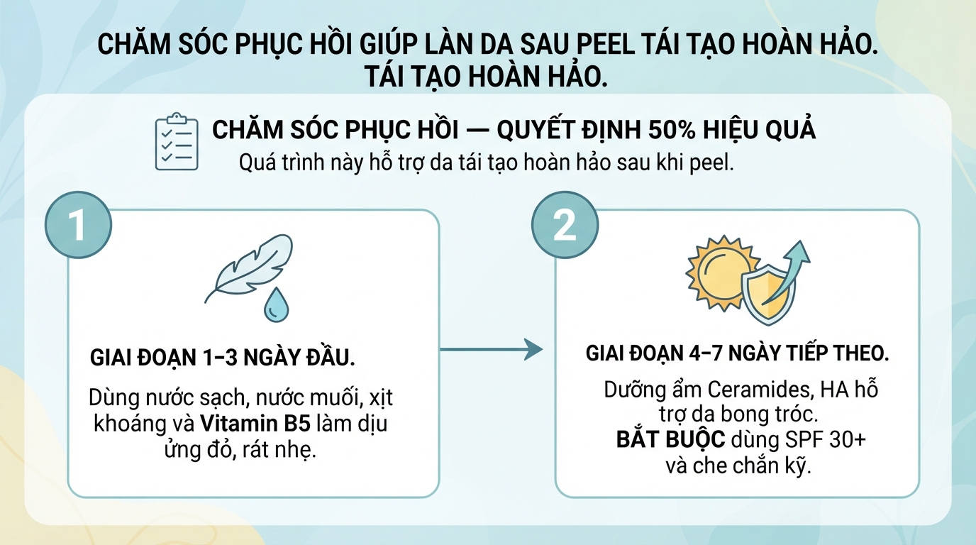 Peel da là gì? Công dụng, 3 cấp độ và cách chăm sóc da bạn nên biết