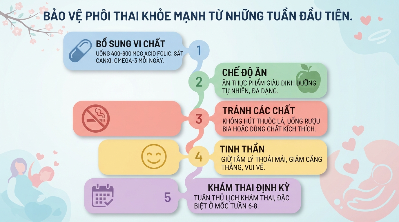 Phôi là gì? Quá trình hình thành và phát triển của phôi thai