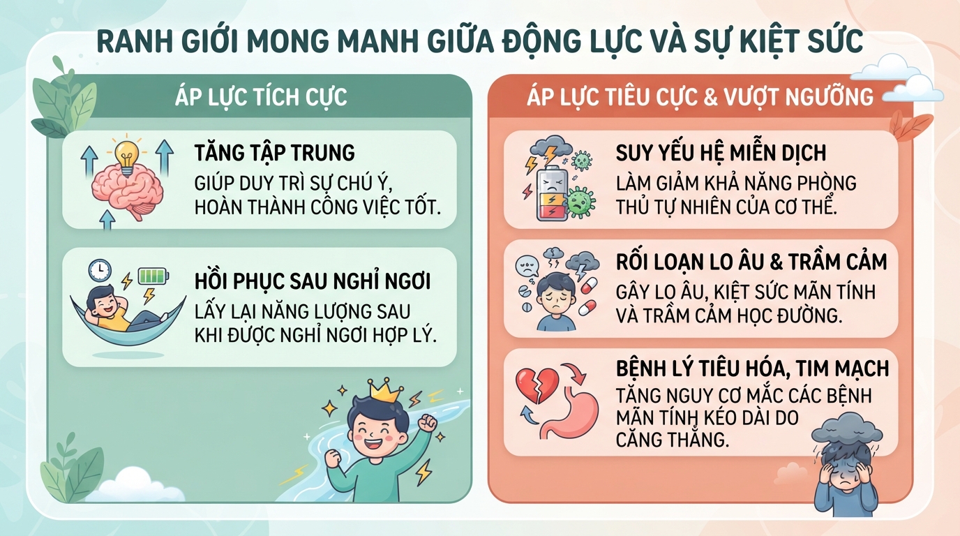Áp lực học tập: Dấu hiệu nhận biết, hậu quả và cách giảm áp lực hiệu quả
