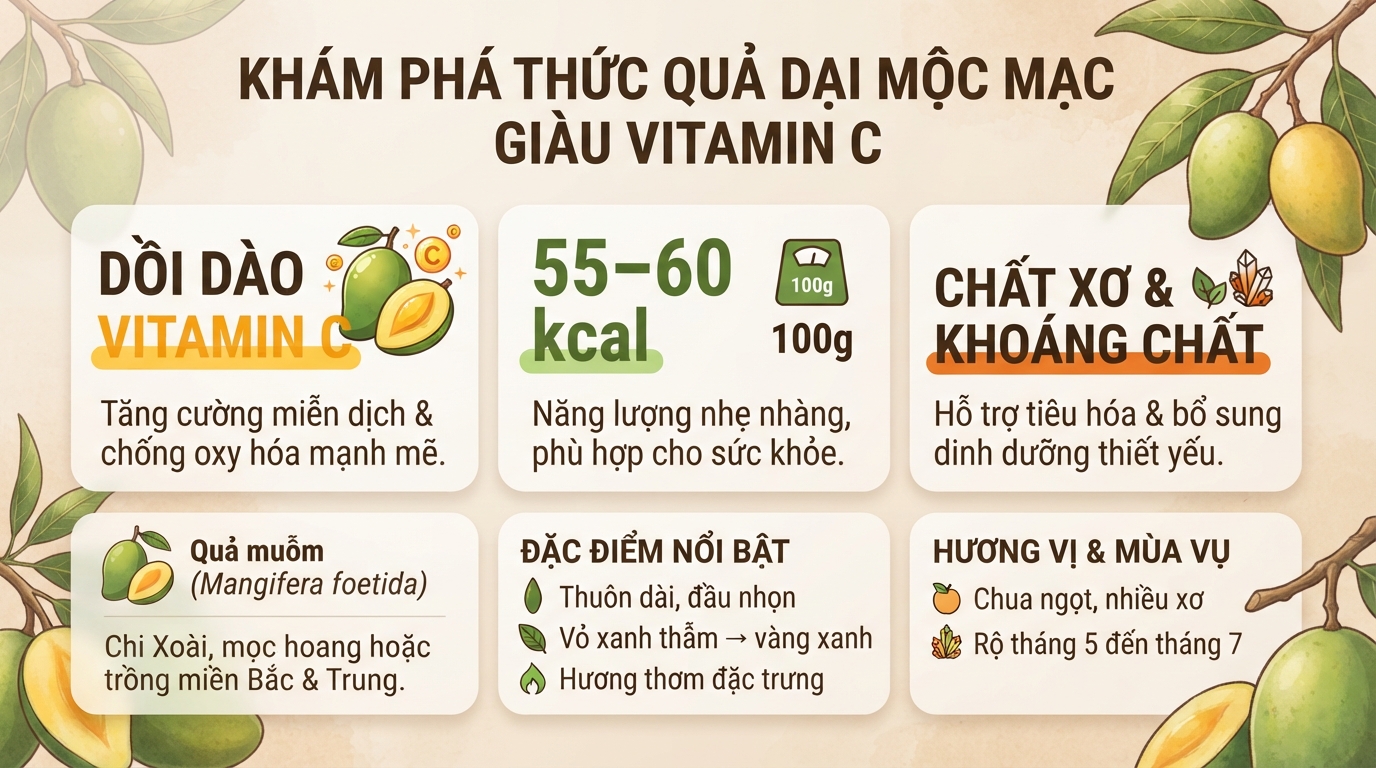 Quả muỗm là gì? Công dụng và cách phân biệt với quả quéo