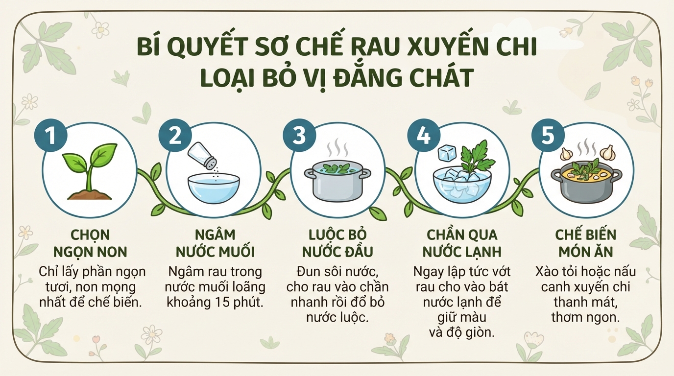 Tác hại của rau xuyến chi và những đối tượng cần thận trọng