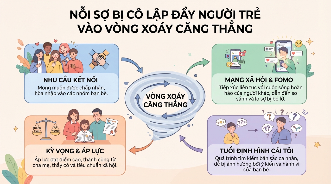 Peer pressure là gì? Dấu hiệu, tác hại và cách vượt qua