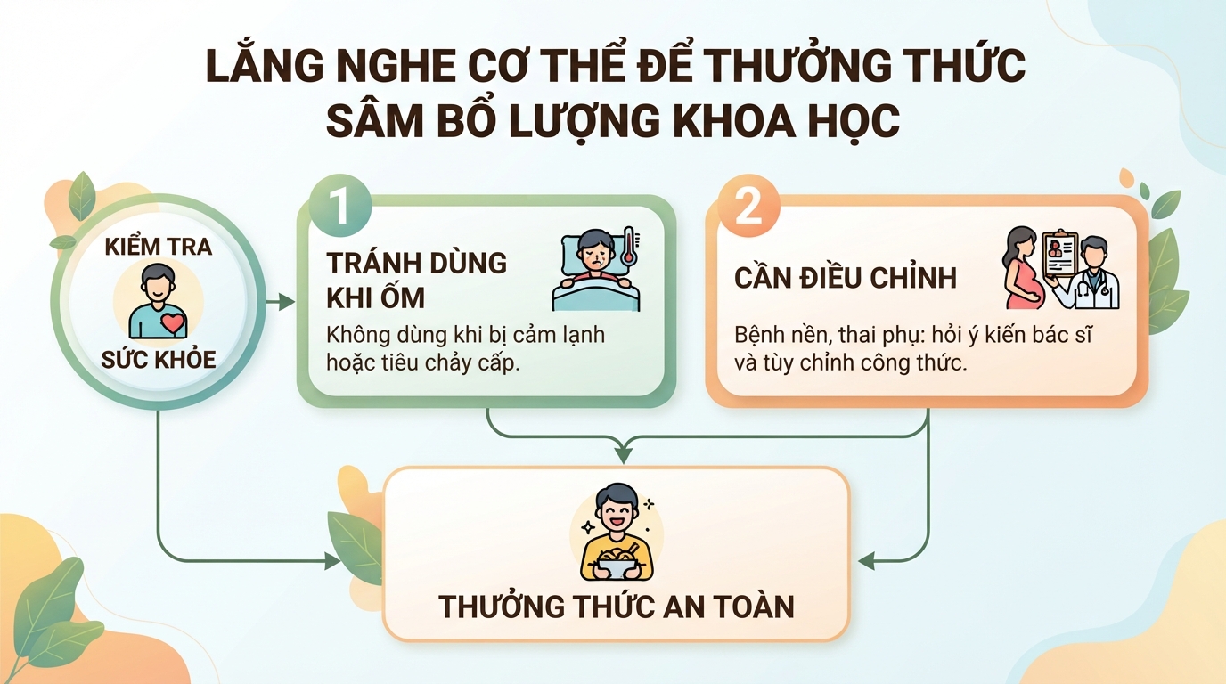 Sâm bổ lượng: Công dụng và lưu ý khi dùng cho bà bầu