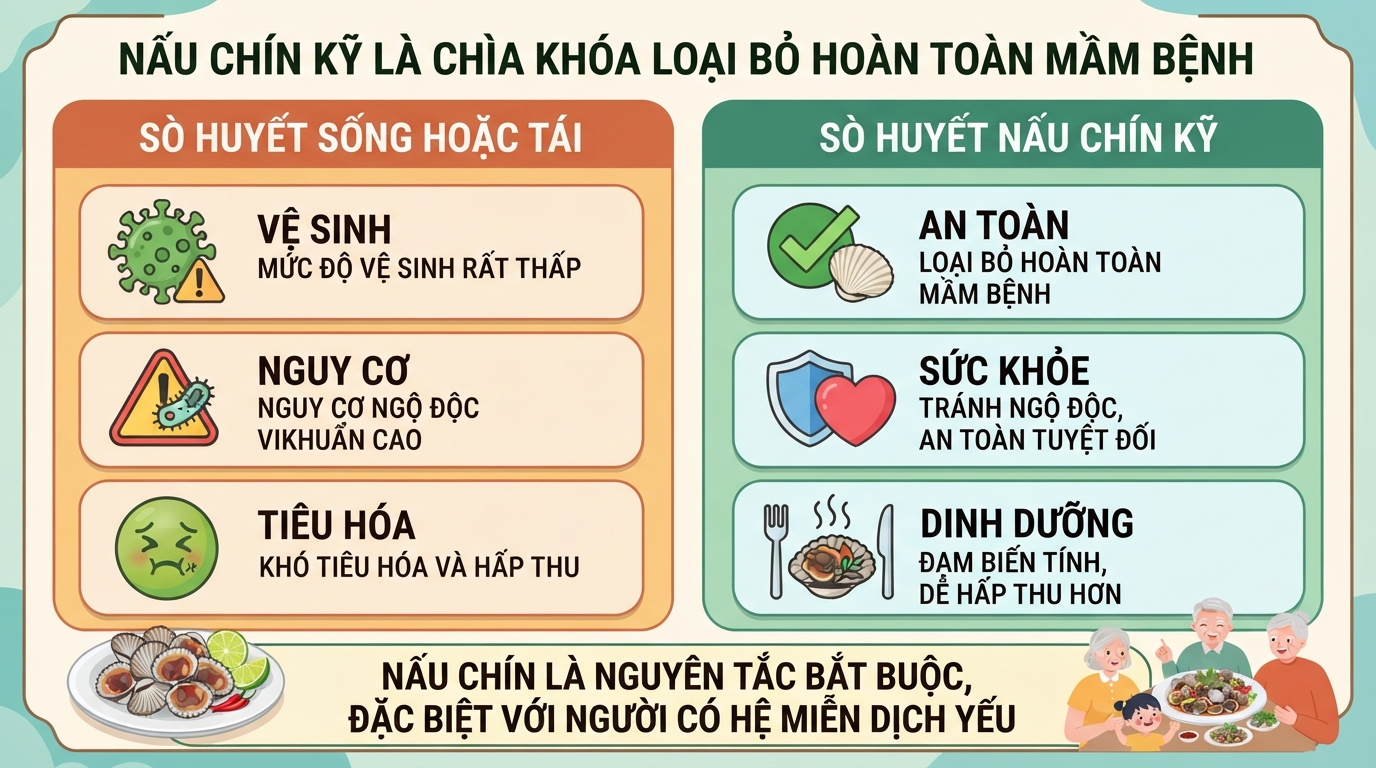 Sò huyết có tốt không? Dinh dưỡng, lợi ích và rủi ro cần biết