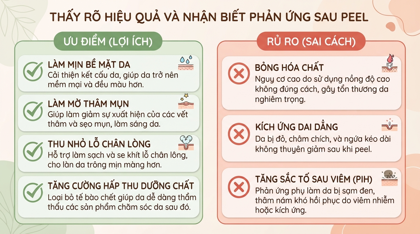 Peel da là gì? Công dụng, 3 cấp độ và cách chăm sóc da bạn nên biết